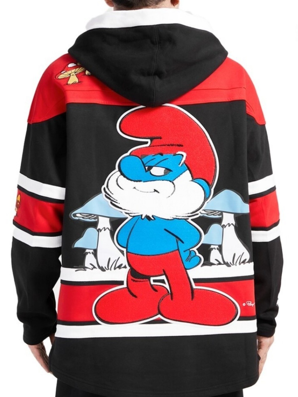 The Smurfs Freeze Max Hockey Pullover Hoodie - Black